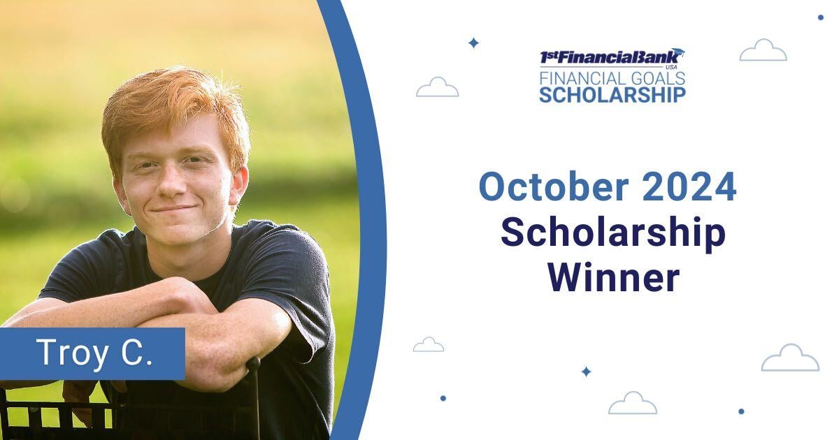 October 2024 1FBUSA Scholarship Winner- Troy C.