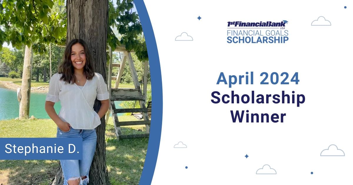 April 2024 1FBUSA Scholarship Winner- Stephanie D.