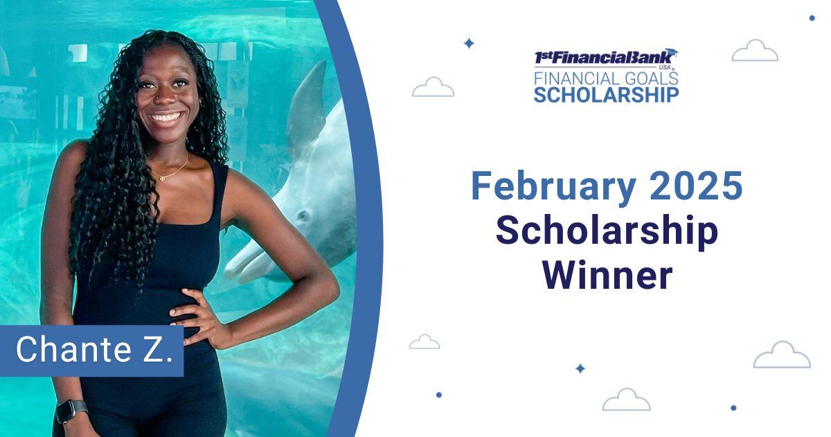 February 2025 1FBUSA Scholarship Winner- Chante Z. (new)