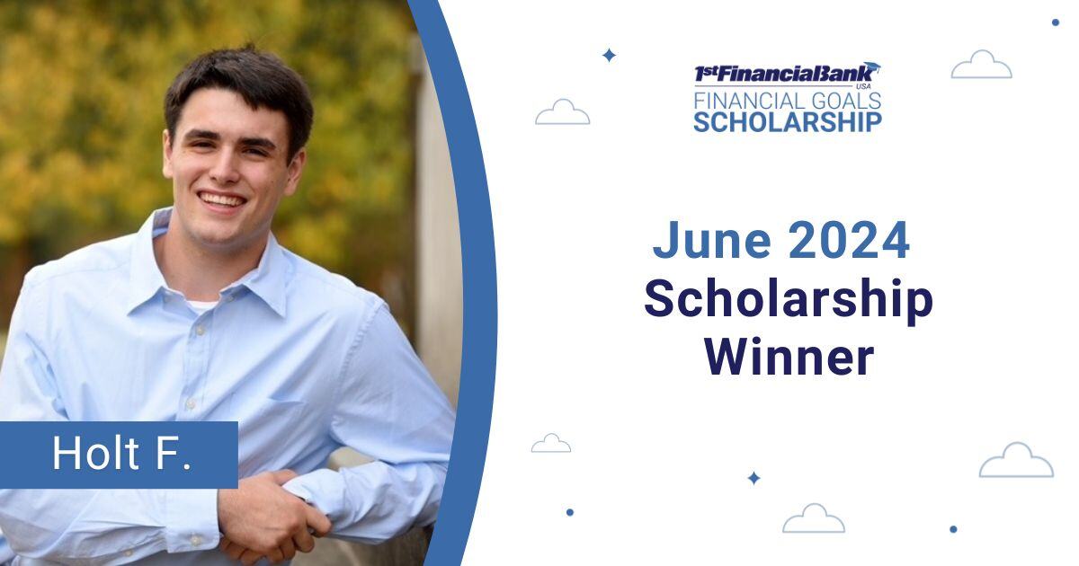 June 2024 1FBUSA Scholarship Winner- Holt F.