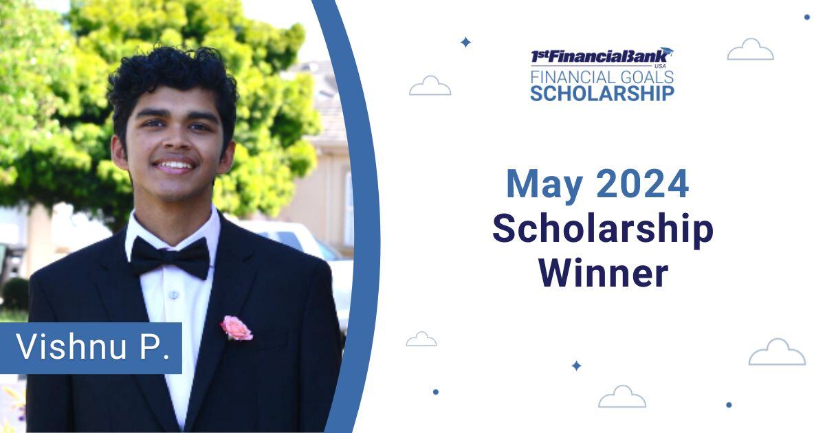 May 2024 1FBUSA Scholarship Winner- Vishnu P.-1